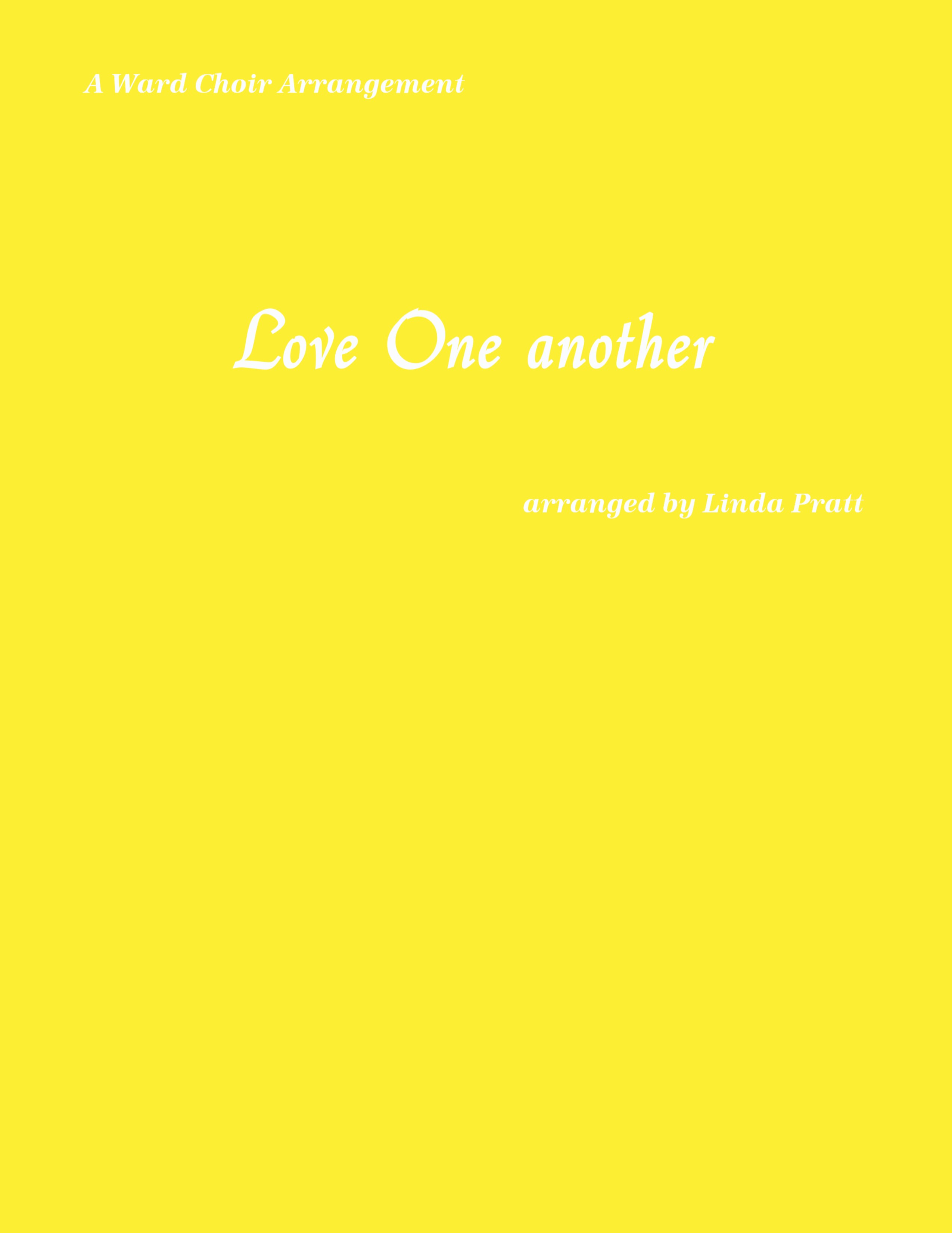 Love One Another