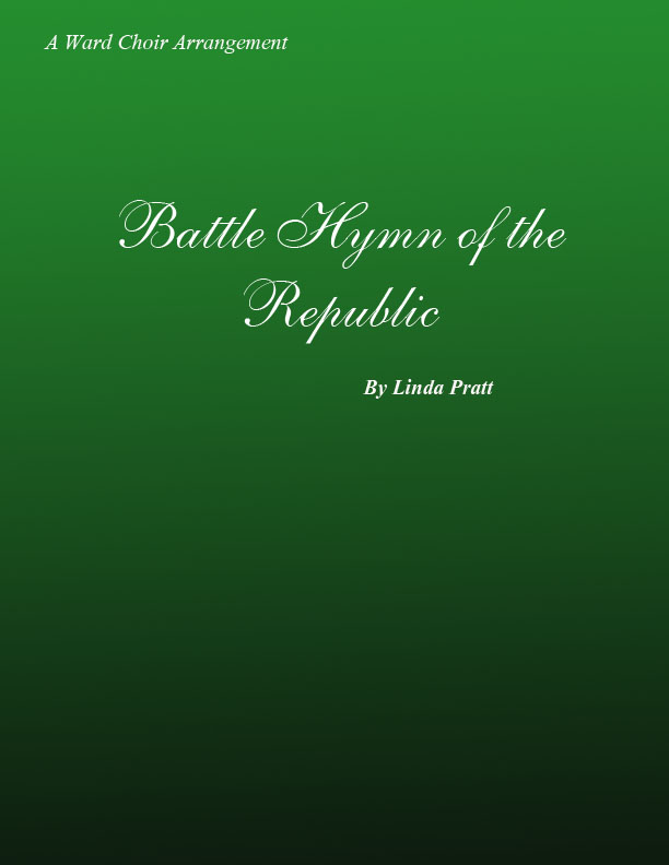 Battle Hymn of the Republic SATB